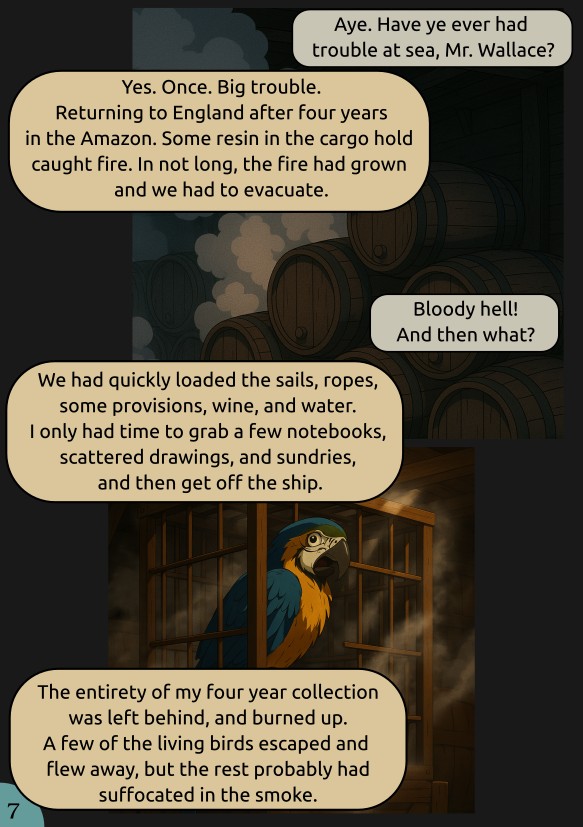 Wallace from England to Singapore, Ch 1 Page 7